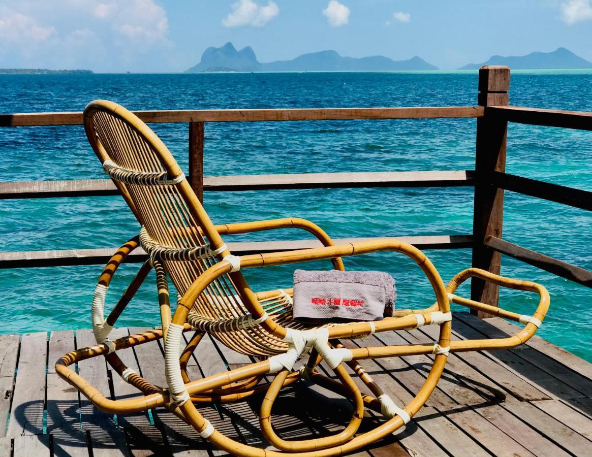 Shun Shun Water Bungalows Hotell Semporna Exteriör bild
