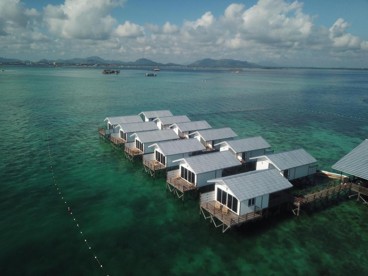 Shun Shun Water Bungalows Hotell Semporna Exteriör bild