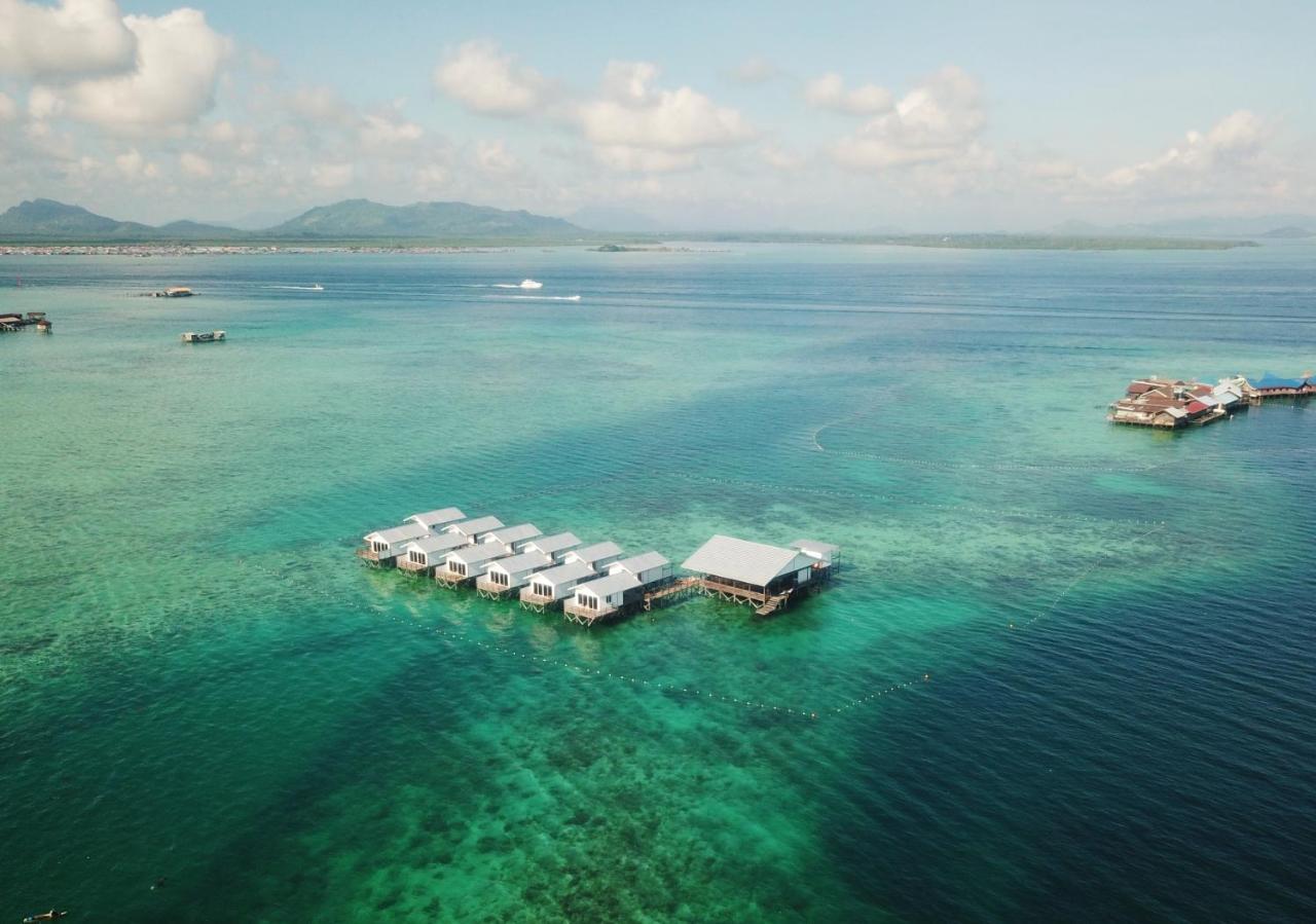 Shun Shun Water Bungalows Hotell Semporna Exteriör bild